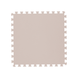 Single square tile detail of toddlekind baby toddler foam modern puzzle play mat classic blush showing texture and edges.