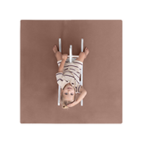 Overhead view of toddler riding toy on toddlekind baby toddler foam modern puzzle play mat classic fawn. Alt Img