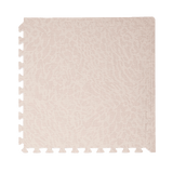 Close-up of a single textured tile from toddlekind baby toddler foam modern designer puzzle play mat haven wild dune showing soft cushioned surface. Alt Img