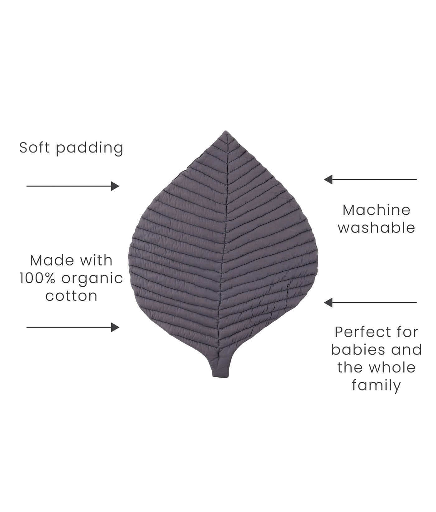 Leaf Organic Cotton Playmats | Anchor