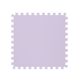 Single square foam tile with textured surface and puzzle edges from toddlekind baby toddler foam modern puzzle play mat classic lilac.