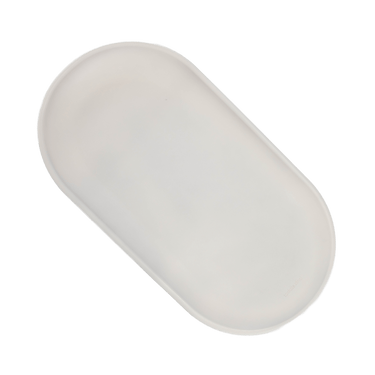 Top view of toddlekind baby foam changing pad nest pad turtle dove highlighting soft contoured form.