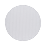 Full round view of organic cotton padded baby toddler toddlekind play mat tummy time quilted snuggle mat solid stone color.