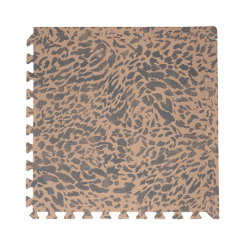 Single foam tile close-up with ornate pattern and edge detail from the toddlekind baby toddler foam modern designer puzzle play mat haven wild driftwood.
Alt Img