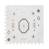 Single foam tile close-up with geometric pattern and edge detail from the toddlekind baby toddler foam modern designer puzzle play mat haven amira seagrass. Alt Img