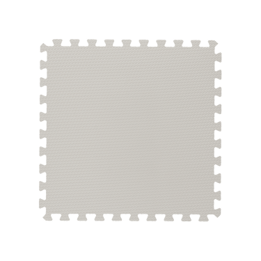 Single interlocking tile detail from toddlekind baby toddler foam modern puzzle play mat classic stone showing textured surface.
