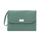 Closed toddlekind baby portable changing clutch mini maven forest with strap for easy carrying and travel.
