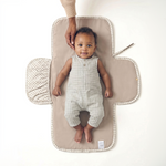 Portable Mini Maven Changing Clutch | Check, Oat | Toddlekind