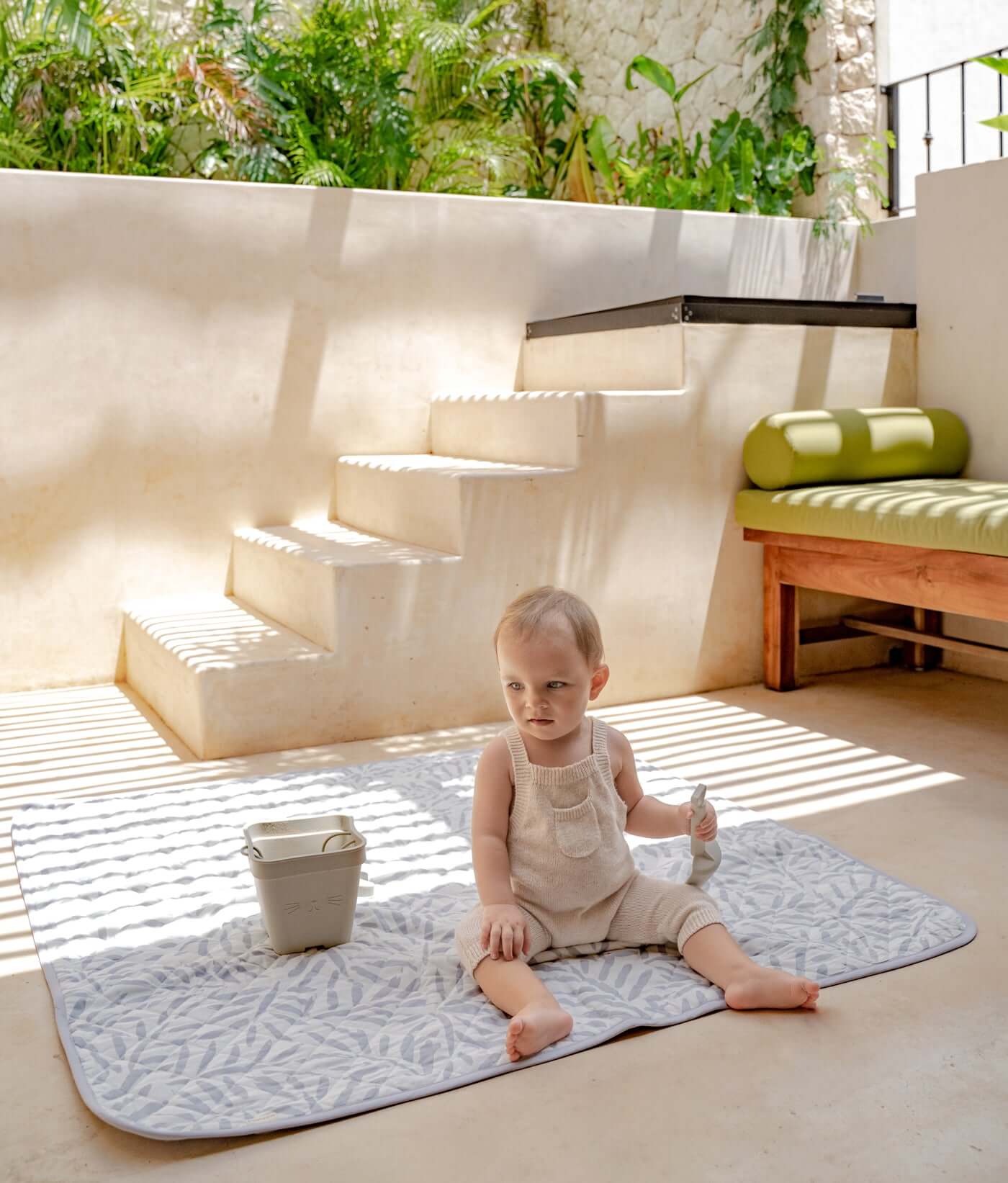 Waterproof Baby Playmats- Soft Cotton and Waterproof