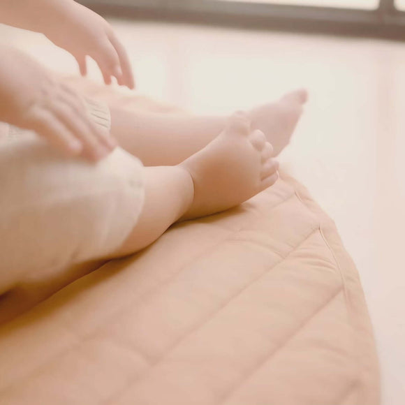 Snuggle Mat | Stripes - Blush